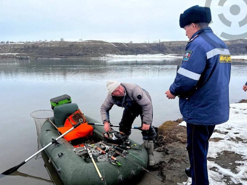 Милиция проверяет рыбаков