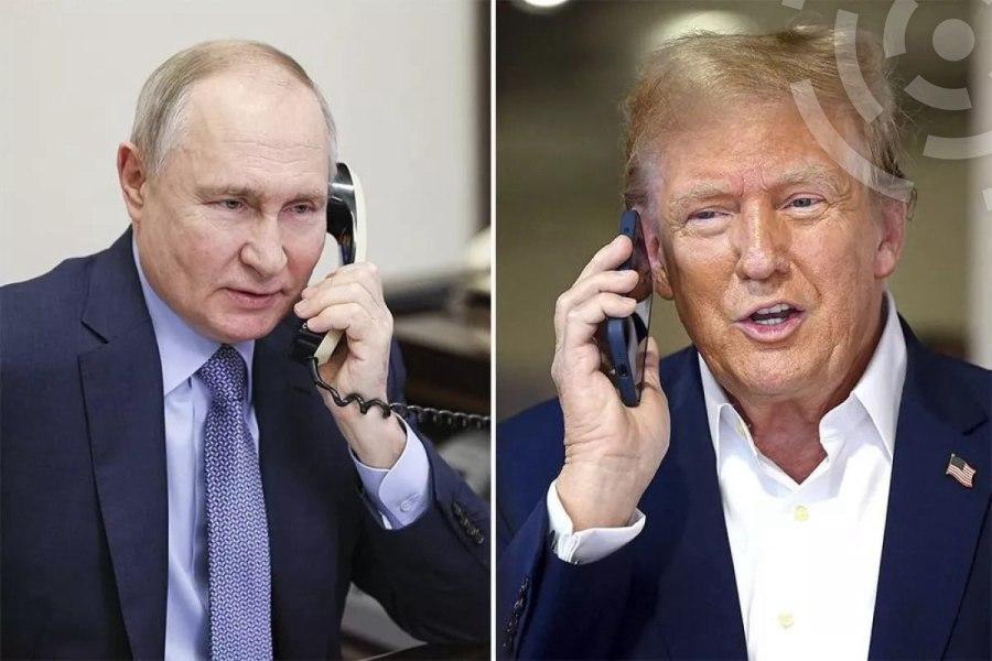 Владимир Путин и Дональд Трамп