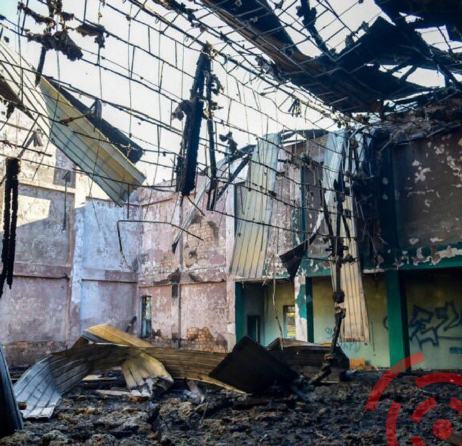 Сгоревший Чатыр-Куль