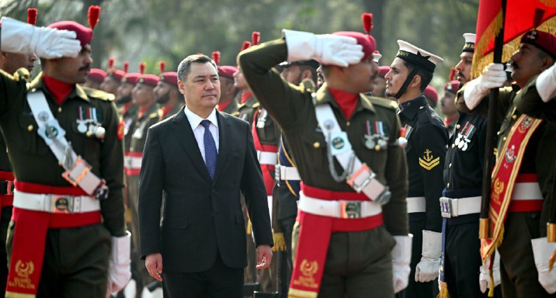 Церемония встречи Президента