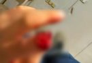 В Бишкеке мужчине оторвало палец на стройке. Осторожно, фото