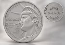 К годовщине теракта 11 сентября Монетный двор США выпустил памятную монету